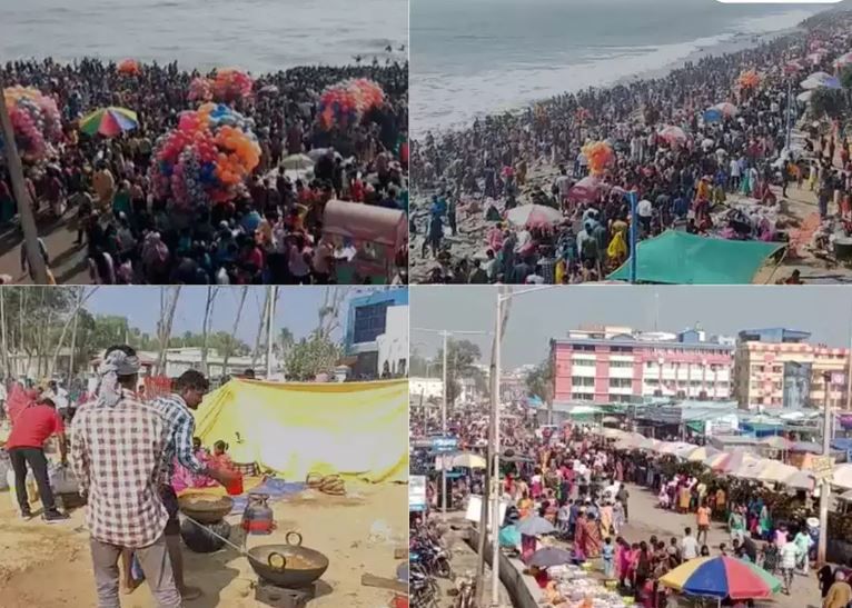 বড়দিনে দিঘায় উঠছে পড়া ভিড়!