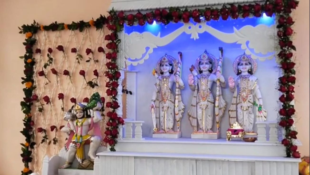 মেদিনীপুর শহর লাগোয়া কংসাবতী নদীর তীরে রামসীতা মন্দিরের উদ্বোধন করেন মেদিনীপুরের বিধায়িকা জুন মালিয়া!