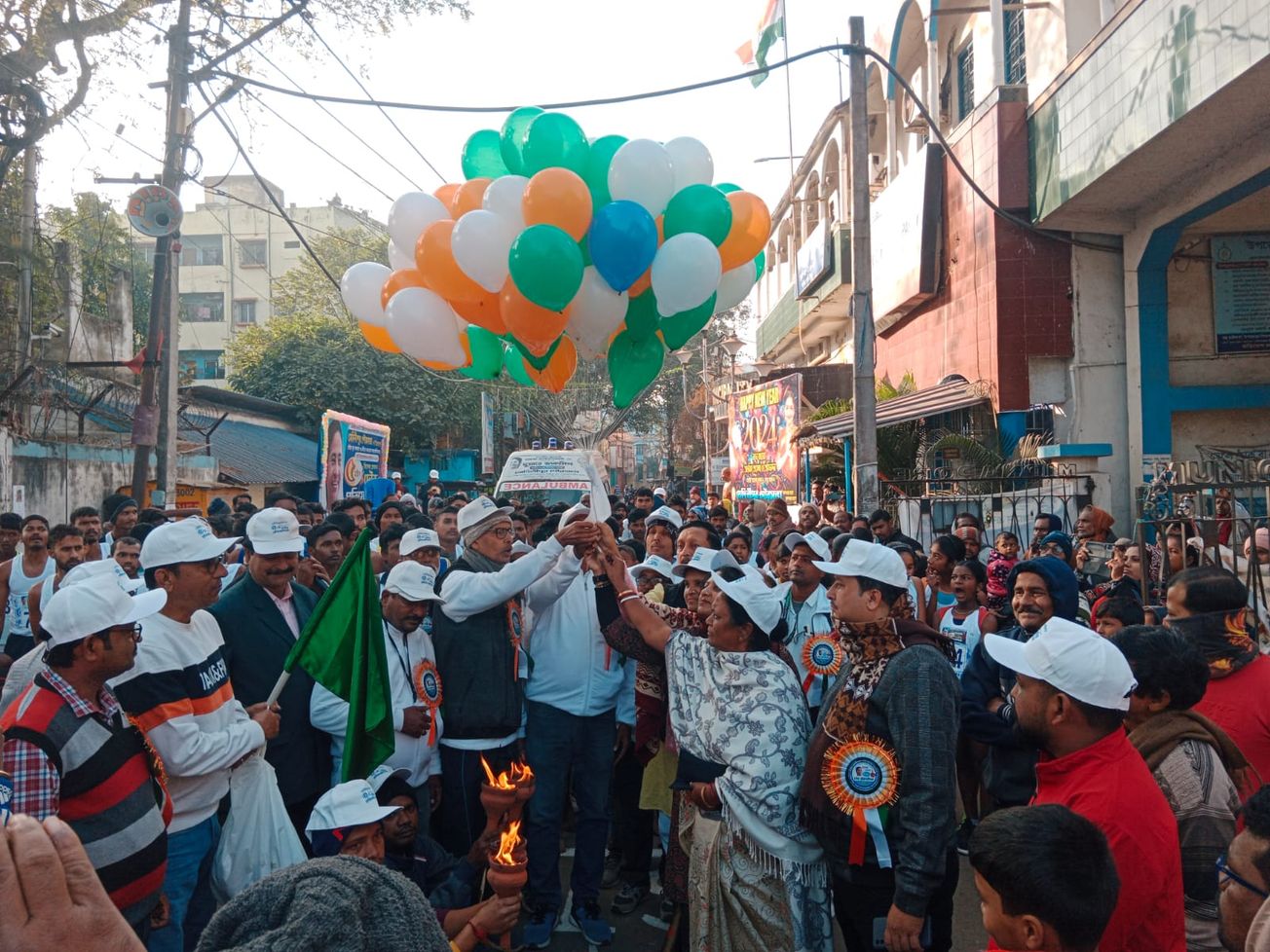 স্বামী বিবেকানন্দের জন্মদিবস উপলক্ষ্যে মেদিনীপুর পৌরসভার উদ্যোগে ৫ মাইল দৌড় প্রতিযোগিতা!