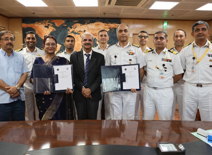 ভারতীয় নৌবাহিনী এবং আইআইটি খড়গপুরের মধ্যে সমঝোতা স্মারক!