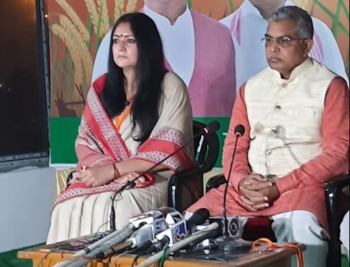 মেদিনীপুরে বিজেপি প্রার্থী অগ্নিমিত্রা পাল!