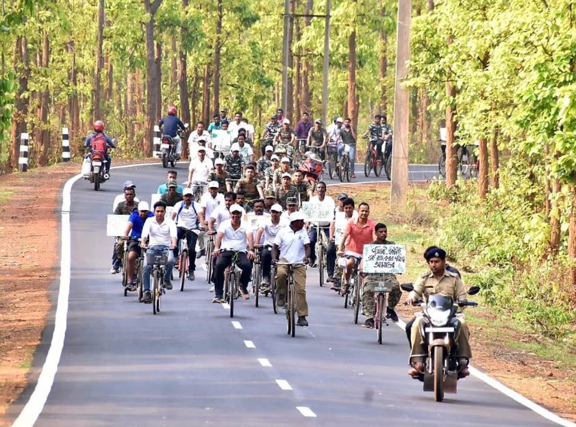 বন্যপ্রাণ রক্ষায় সাইকেল যাত্রা!