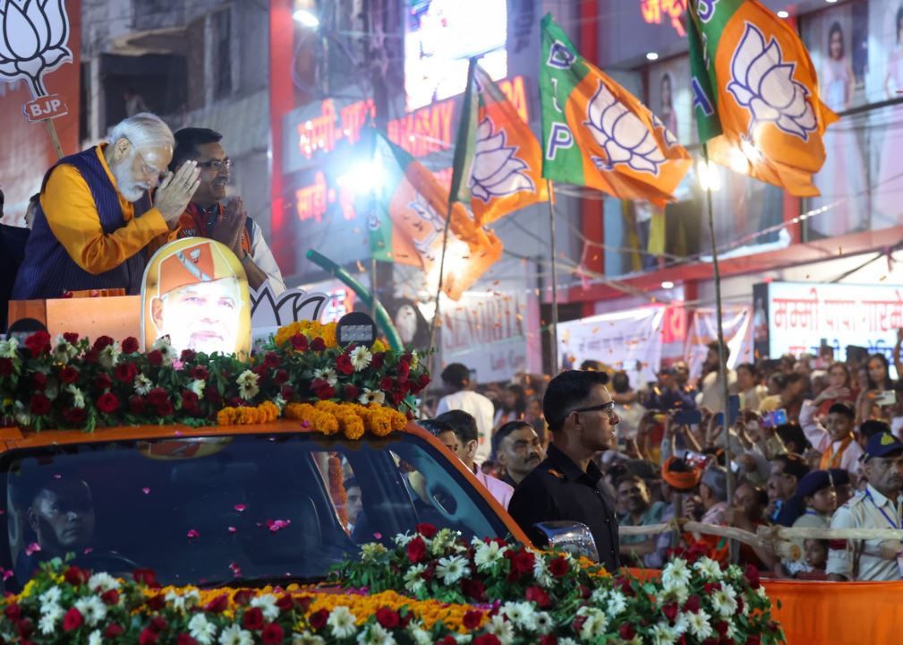 মধ্য প্রদেশের জবলপুরে প্রধানমন্ত্রীর রোড শো চলাকালীন দুর্ঘটনা!