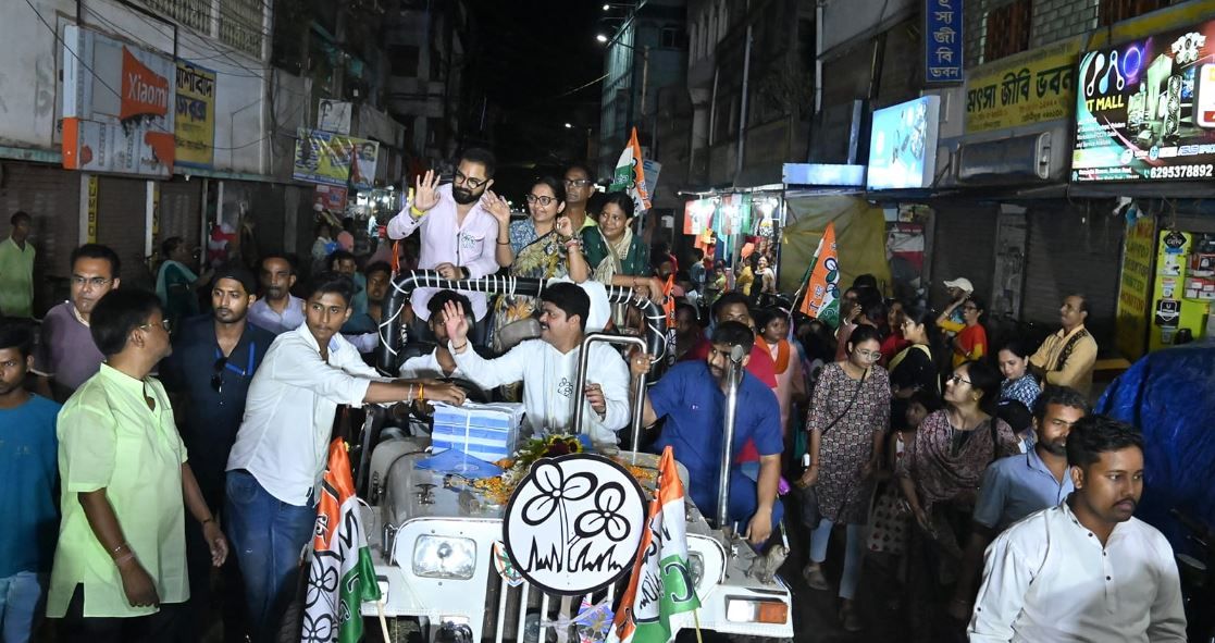 মেদিনীপুর লোকসভা কেন্দ্রের প্রার্থী জুন মালিয়ার সমর্থনে বাংলা চলচ্চিত্রের জনপ্রিয় নায়ক সোহম চক্রবর্তী!