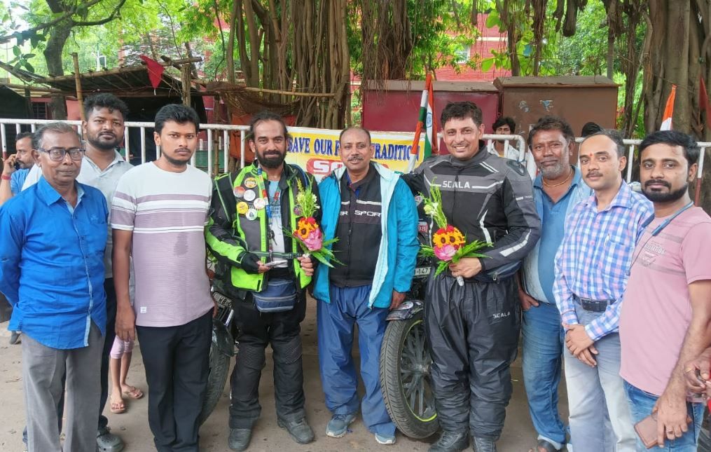 খড়্গপুর-ভিত্তিক সংস্থার উদ্যোগে  মোটরসাইকেল ডায়েরিজ!