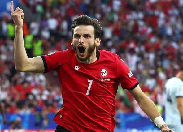 ইউরো কাপে বড় অঘটন,জর্জিয়ার কাছে ০-২ গোলে হেরে গেল পর্তুগাল!