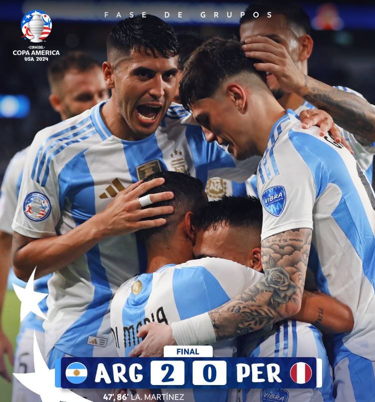 আর্জেন্টিনার সামনে টিকতে পারল না চিলি!