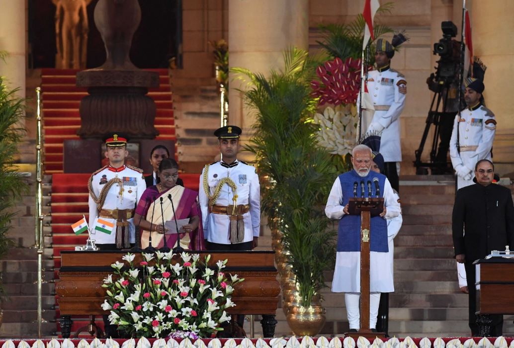 ৯-ই জুন রবিবার শপথ গ্রহণ করল নরেন্দ্র মোদী নেতৃত্বাধীন এনডিএ সরকার!