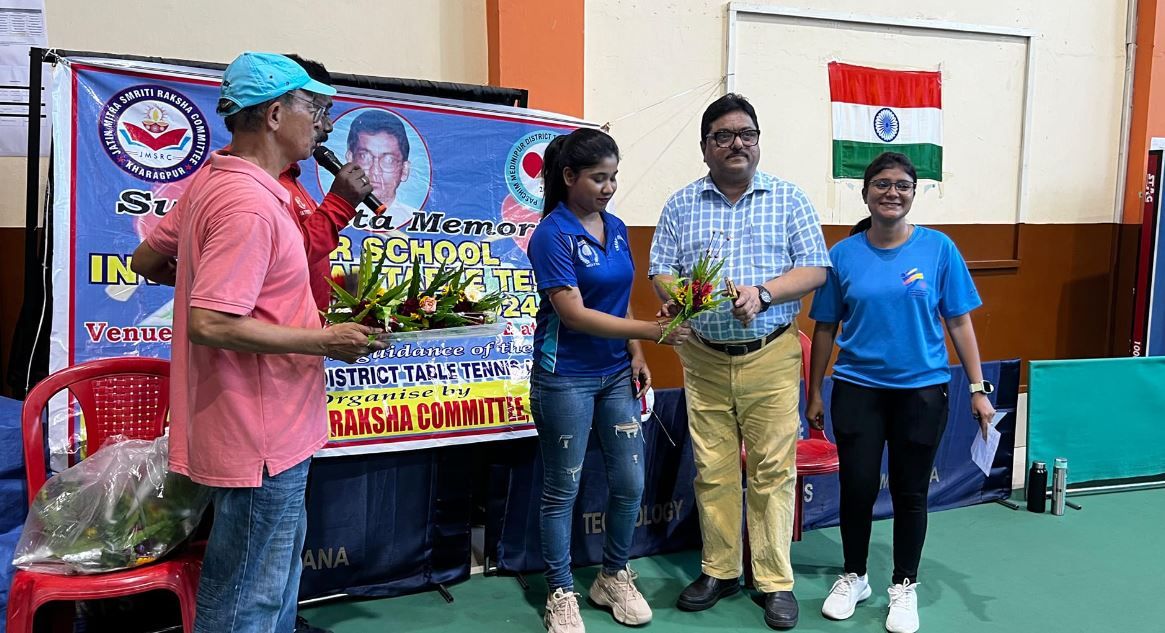 খড়গপুর সুনীল দত্ত মেমোরিয়াল আন্তঃস্কুল টেবিল টেনিস টুর্নামেন্ট!