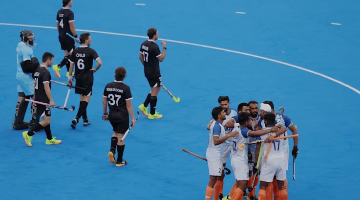 অলিম্পিকের নিউজিল্যান্ডকে ৩-২ গোলে হারাল ভারত!