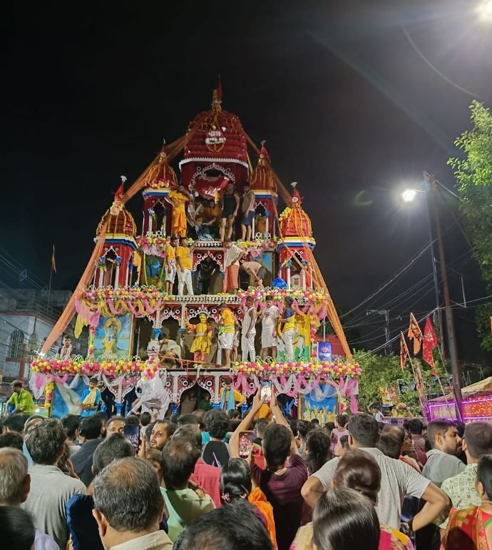 ৬২৮ বছরে পা দিল মাহেশের রথ, সোনার মুকুটে সজ্জিত জগন্নাথ!