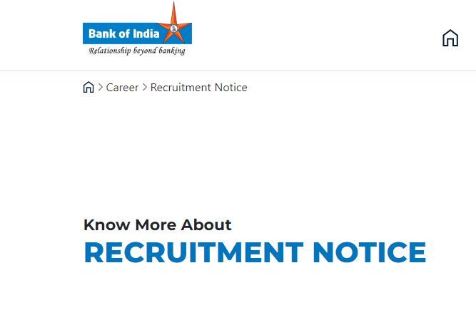 অবসরপ্রাপ্তদের জন্য কাজের সুযোগ ব্যাঙ্ক অফ ইন্ডিয়ায়, কোন পদে নিয়োগ?