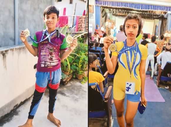 পশ্চিম মেদিনীপুরের ঘাটাল মহকুমার দুই পড়ুয়ার রাজ্য স্কুল গেমসে যোগাসনে সাফল্য অর্জন !