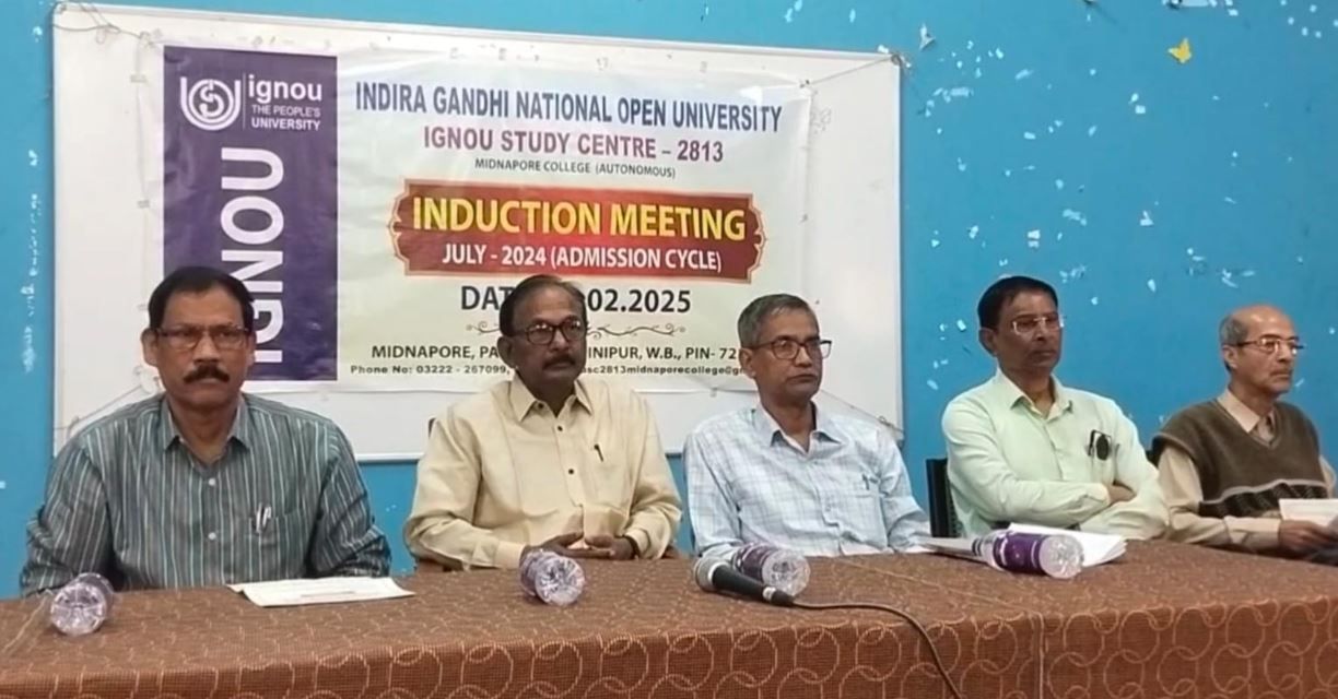 ইন্দিরা গান্ধী রাষ্ট্রীয় মুক্ত বিদ্যালয়ের (IGNOU)  নতুন ছাত্র-ছাত্রীদের নিয়ে একটি ইন্ডাকশন সভা!