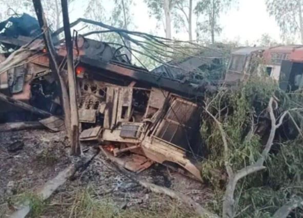 ফের রেল দুর্ঘটনা,ঝাড়খণ্ডের সাহেবগঞ্জ ২ মালগাড়ির মুখোমুখি সংঘর্ষ ঘটে!