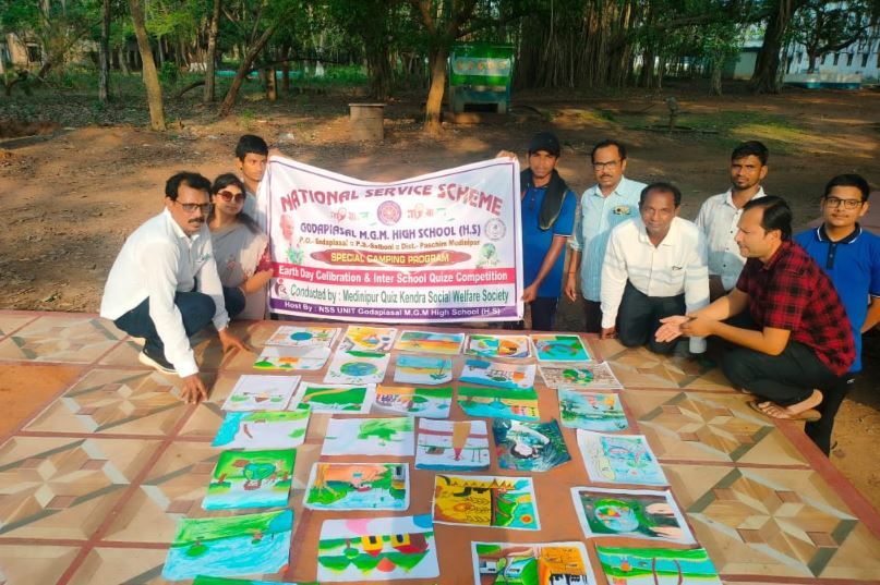 ২২শে এপ্রিল সারা বিশ্ব পৃথিবী দিবস উদযাপন হলো NSS unit থেকে!