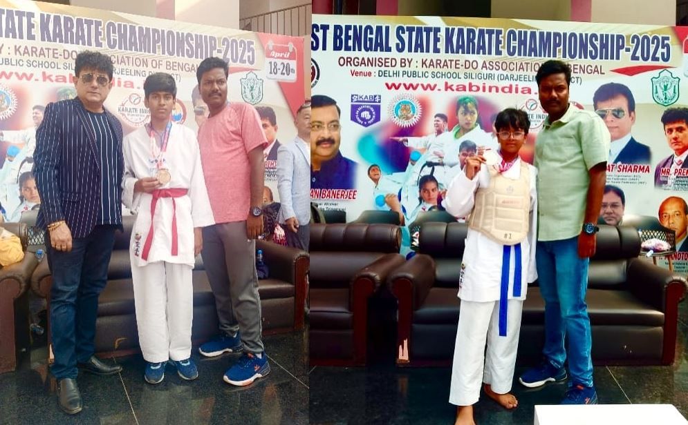 রাজ্য স্তরের ক্যারাটে প্রতিযোগিতায় সফল মেদিনীপুরের দুই ভাইবোন!