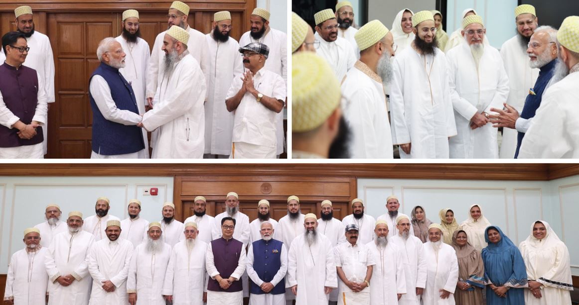 দাউদি বোহরা সম্প্রদায়ের প্রতিনিধিদল প্রধানমন্ত্রীর  সাথে দেখা করে ধন্যবাদ জানিয়ে এলেন!