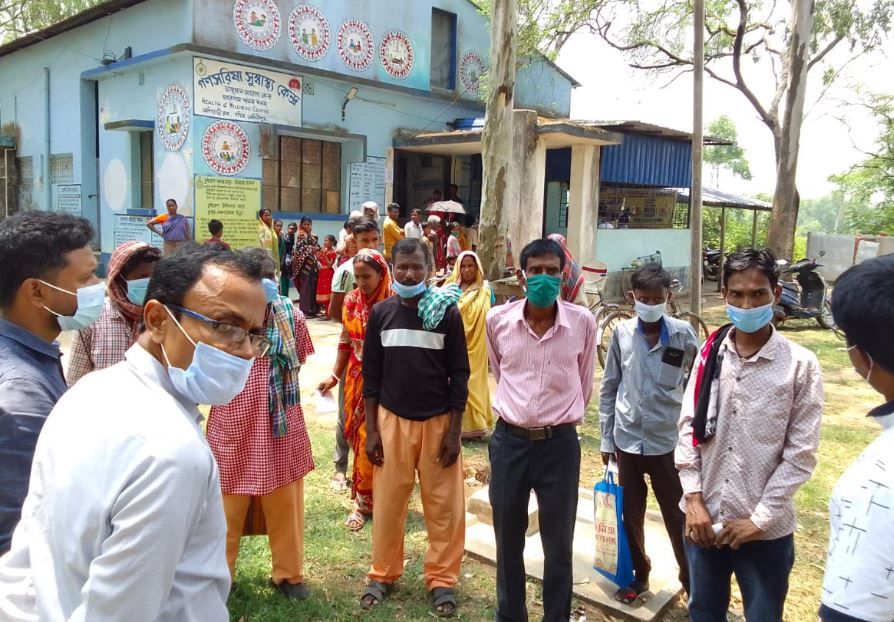 পশ্চিম মেদিনীপুর কেশিয়াড়ী ব্লকে সিলিকোসিস নির্ণয় ক্যাম্প!