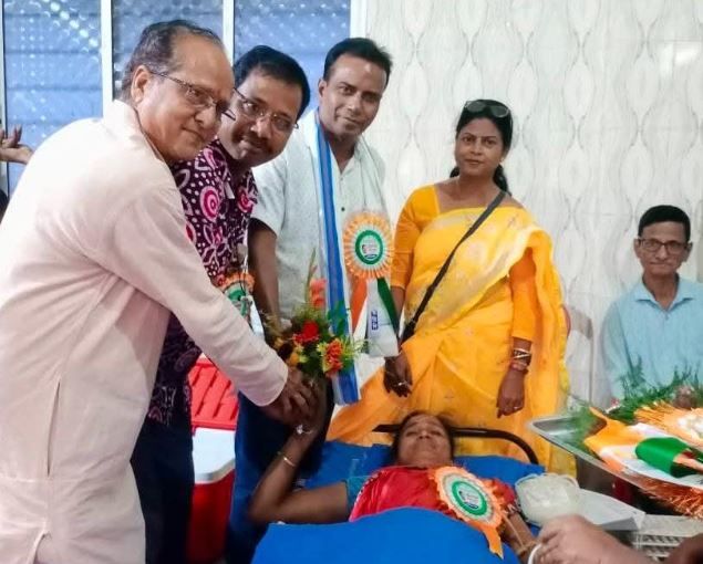 মেদিনীপুর পুরসভার ২০ নং ওয়ার্ডে রক্তদান শিবির!