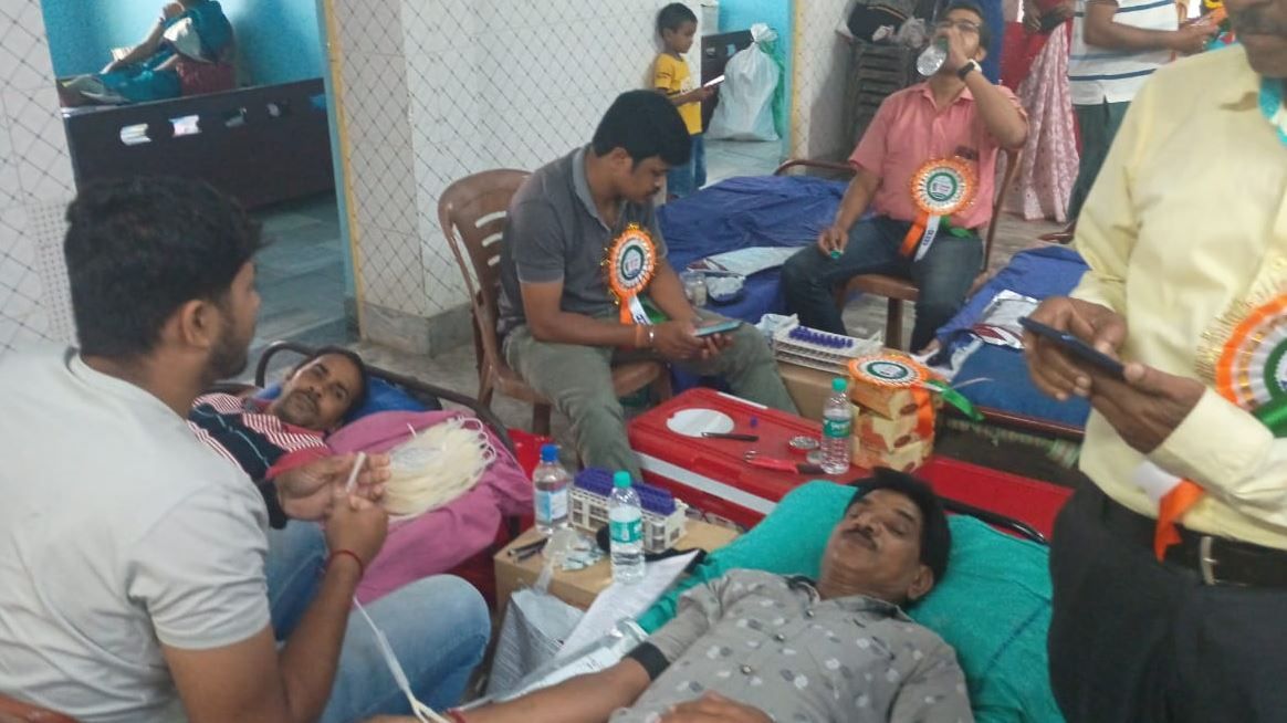মেদিনীপুর পুরসভার ৭ নং ওয়ার্ডে রক্তদান শিবির!