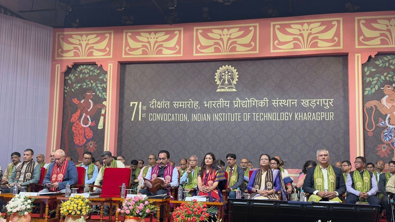 আইআইটি খড়গপুর তার ৭১তম সমাবর্তন উদযাপন!