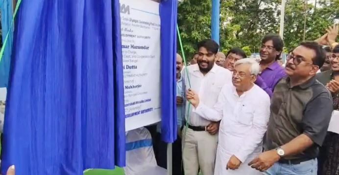 দুর্গাপুর শহরে নতুন সুইমিংপুলের শিলান্যাস!