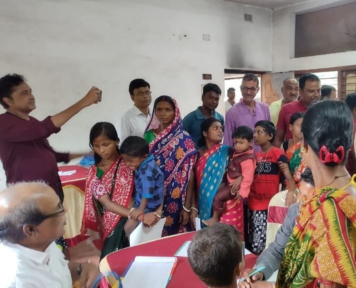 মহিলা সমিতির উদ্যোগে শিশু স্বাস্থ্য পরীক্ষা শিবির!