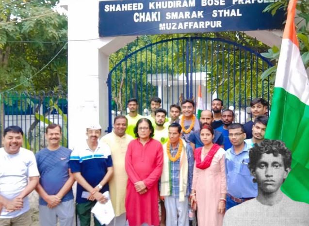 মুজাফ্ফরপুরে ক্ষুদিরামের পথে ৫৪ কিলোমিটার দৌড়লেন মেদিনীপুরের অরিন্দম ভৌমিক!