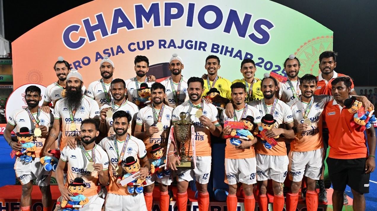 দক্ষিণ কোরিয়াকে হারিয়ে পুরুষদের এশিয়া কাপ হকিতে চ্যাম্পিয়ন হল ভারত!