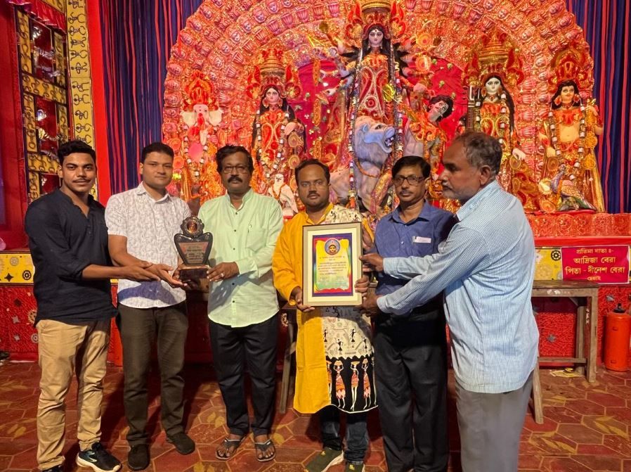 ঘাটাল  ভারতীয় রেডক্রশ সোসাইটি পক্ষ থেকে শারদ সমাজ সম্মান – ২০২৫!