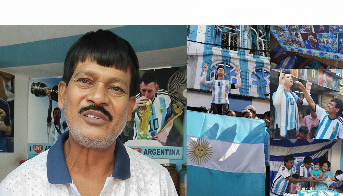 "ভক্ত দাঁড়াবেন তাঁর ঈশ্বরের সামনে"-মেসি দর্শনের স্বপ্ন সত্যি হতে চলেছে! ইছাপুরের শিবশঙ্করের জীবনে অলৌকিক মুহূর্ত আনছেন শতদ্রু দত্ত...