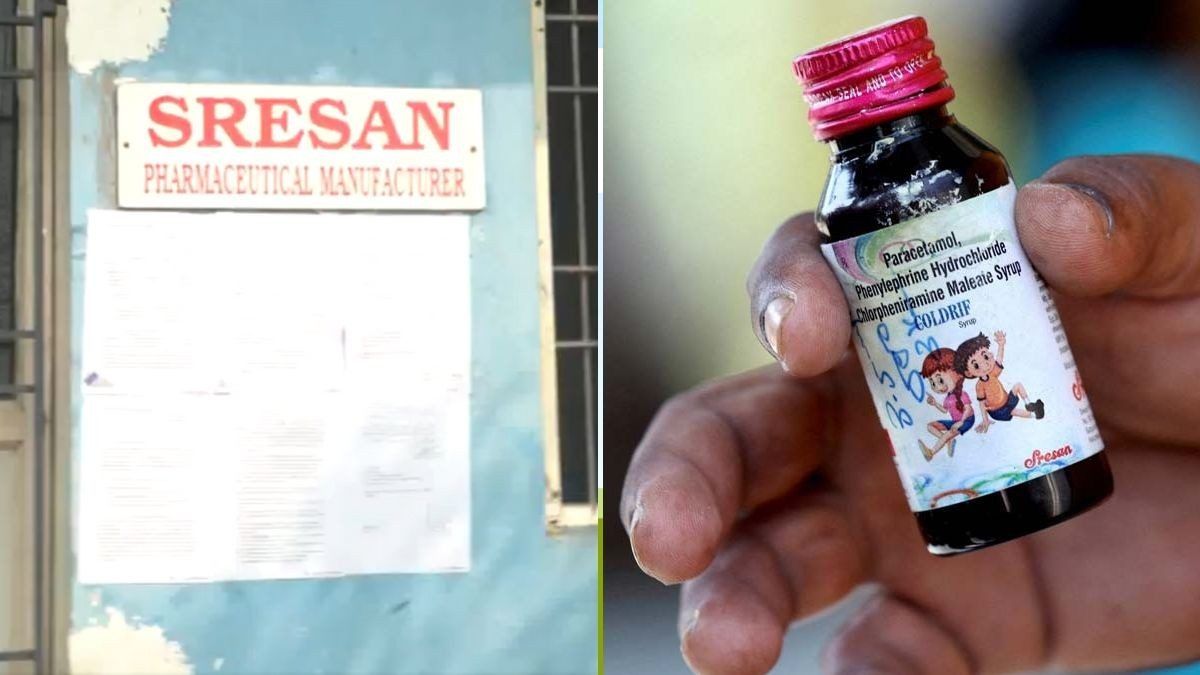 কোল্ডরিফ সিরাপেই শিশু মৃত্যু! চেন্নাই থেকে গ্রেফতার শ্রীসান ফার্মাসিউটিকালের মালিক রঙ্গনাথন