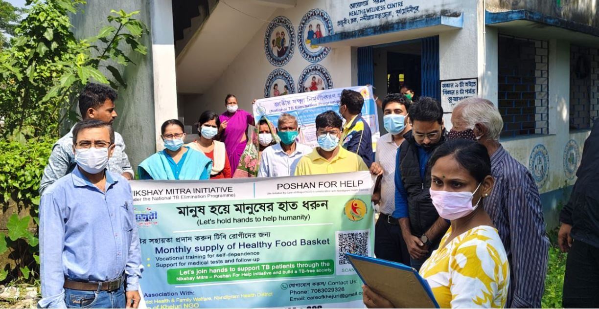 পূর্ব মেদিনীপুরে টিবি মুক্ত সমাজ গঠনের লক্ষ্যে মানবিক উদ্যোগ নিল কেয়ার অফ খেজুরী!