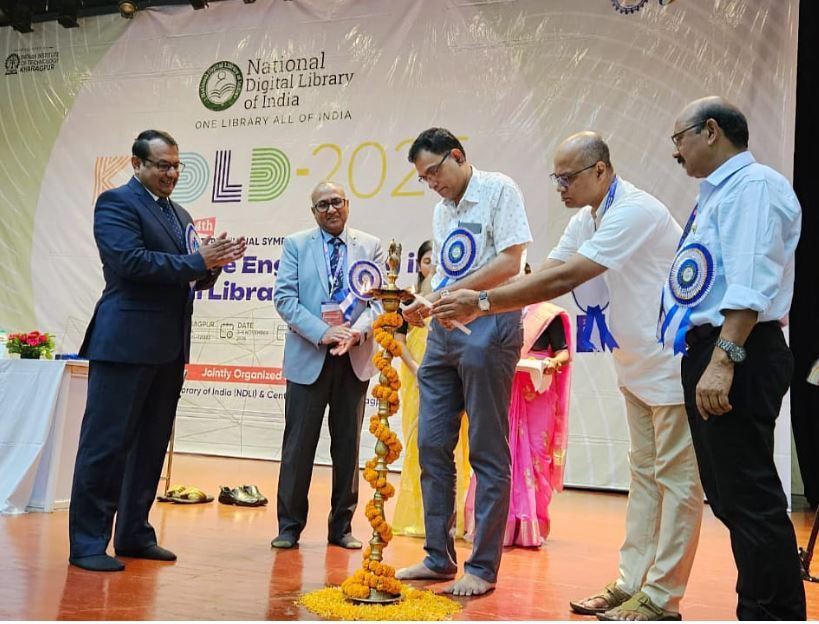 আইআইটি খড়গপুর KLD-2025-এর জমকালো উদ্বোধন ডিজিটাল লাইব্রেরি!