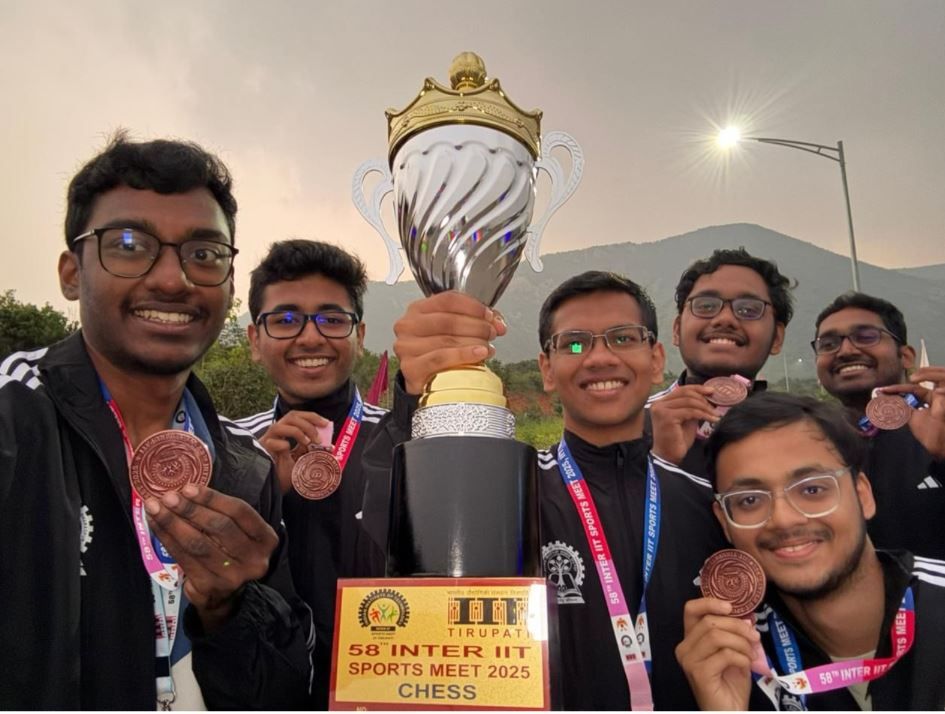 আইআইটি খড়্গপুরে শিক্ষার্থীরা  অসাধারণ সাফল্যে অর্জন করলো  আন্তঃ আইআইটি ক্রীড়া প্রতিযোগিতা ২০২৫!