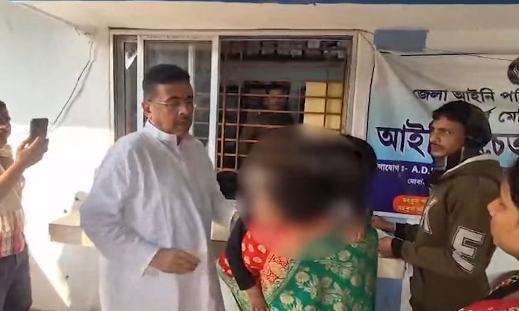 নন্দীগ্রামে বিজেপি নেতাকে গ্রেপ্তার করায় নন্দীগ্রাম থানার আই.সি কে হুমকি শুভেন্দু অধিকারীর!