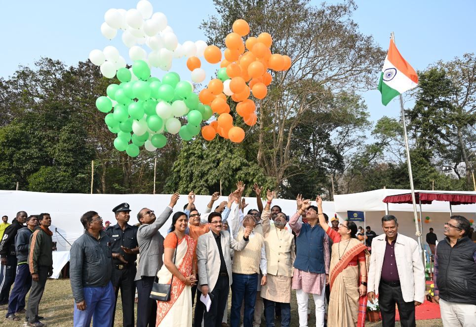 খড়গপুর আইআইটি  ৭৭তম প্রজাতন্ত্র দিবস উদযাপনের এক ঝলক!
