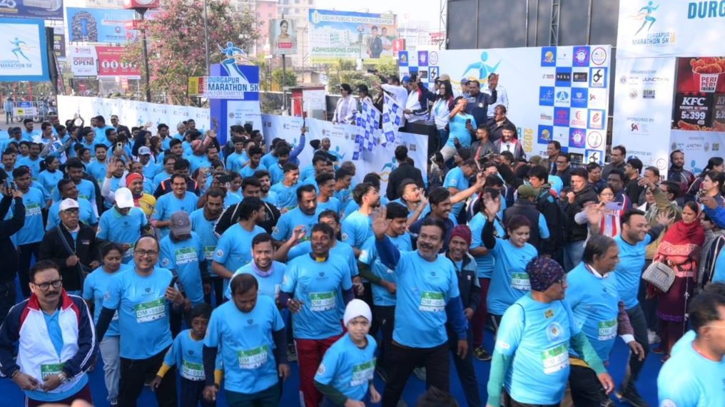 দুর্গাপুর ম্যারাথন ২০২৬, ‘রান ফর ডাইবেটিস-রান ফর এনভারমেন্ট'!