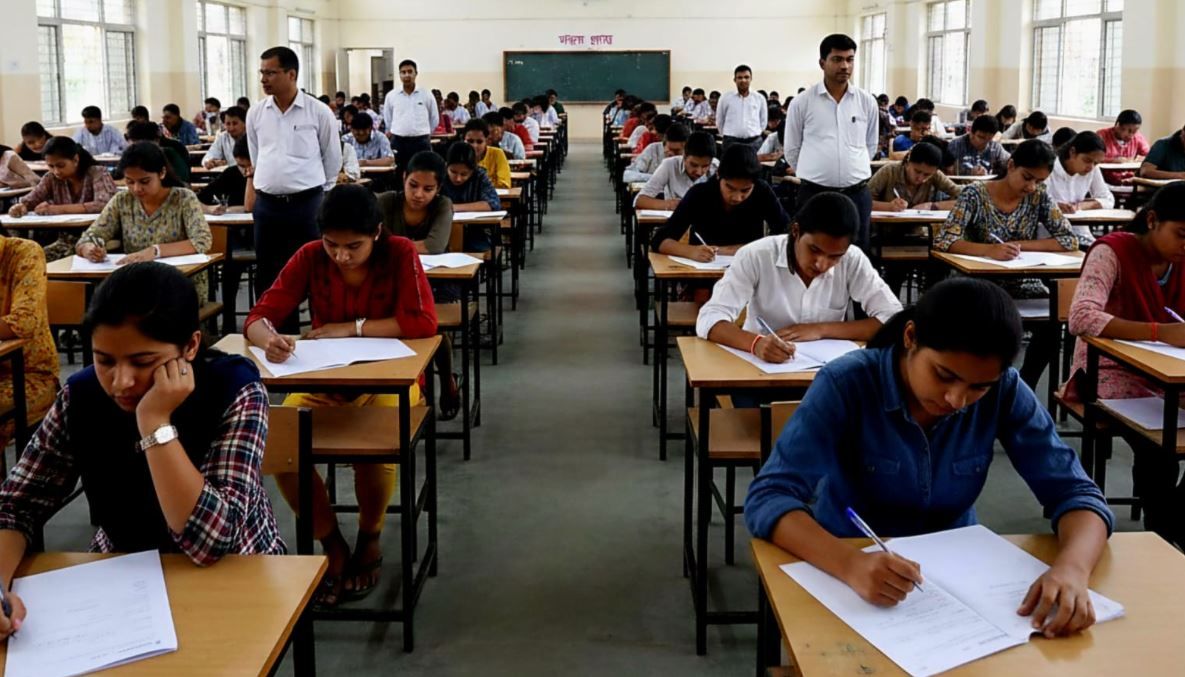 ধর্মঘটের মাঝেই উচ্চ মাধ্যমিকের ঘণ্টা, ২১০৩ কেন্দ্রে কড়া নজরদারি!