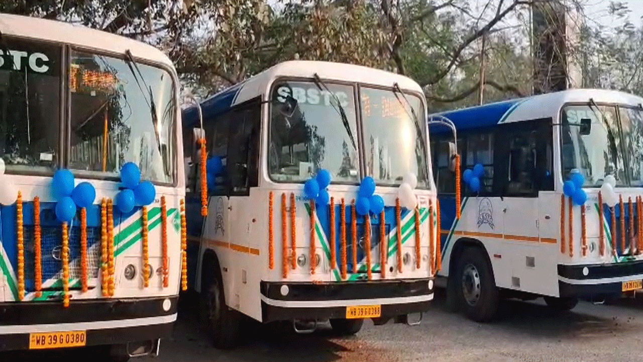 দক্ষিণবঙ্গের ১০টি গুরুত্বপূর্ণ রুটে এসবিএসটিসি’র ২০টি নতুন বাস পরিষেবা!