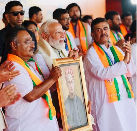 কলকাতার ব্রিগেড ময়দানে প্রধানমন্ত্রীর!