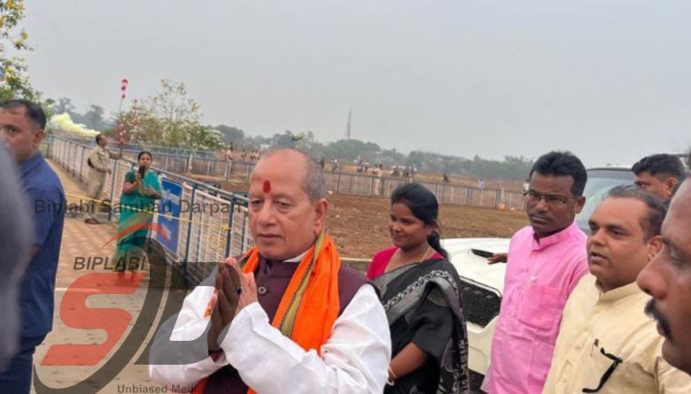 বিজেপির ‘পরিবর্তন যাত্রা’ কর্মসূচিতে মেদিনীপুরে এলেন বিহারের উপ-মুখ্যমন্ত্রী বিজয় সিনহা!