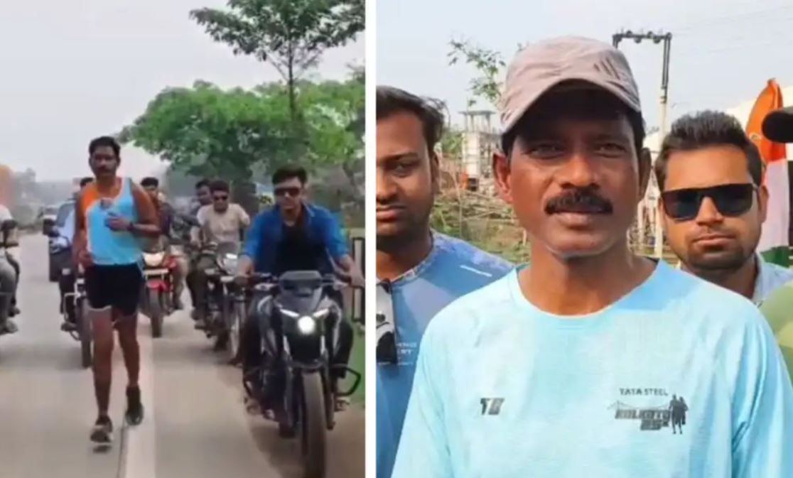 ১২ কিমি দৌড়ে জনসভায়! কেশিয়াড়িতে প্রচারে চমক তৃণমূল প্রার্থী রামজীবন মান্ডীর!