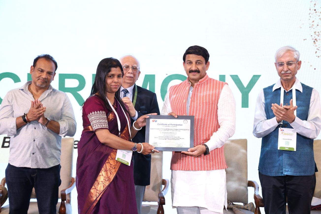 নয়াদিল্লিতে জাতীয় স্বীকৃতি, মেদিনীপুরের অনিমা মেট্যার ঝুলিতে ৯ম BMO অ্যাওয়ার্ড ২০২৬