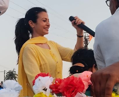 সবংয়ে মানস ভুঁইয়ার সমর্থনে মেগা রোড শো, প্রচারে তারকা চমক কোয়েল মল্লিক!