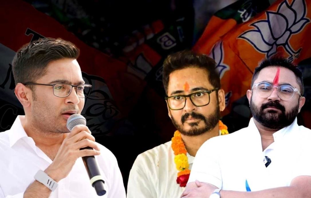 করিমপুরে অভিষেকের কটাক্ষে চড়ল রাজনৈতিক পারদ, হিরণ–সোহমকে টেনে বিজেপিকে ‘আদর্শ’ খোঁচা!