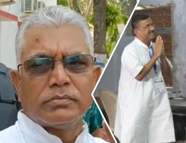 ভোটের সকালে আত্মবিশ্বাসী বিজেপি শিবির, নন্দীগ্রাম থেকে খড়্গপুর—শুভেন্দু-দিলীপের বার্তায় ‘পরিবর্তন’-এর সুর!