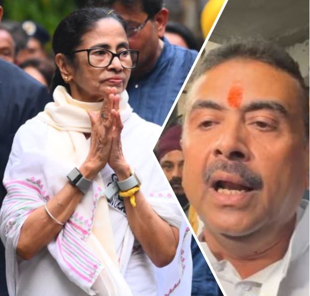 ভবানীপুরে মুখোমুখি মমতা-শুভেন্দু! চক্রবেড়িয়ায় টানটান উত্তেজনা, ‘গুন্ডামি চলবে না’ হুঁশিয়ারি বিজেপি প্রার্থীর!