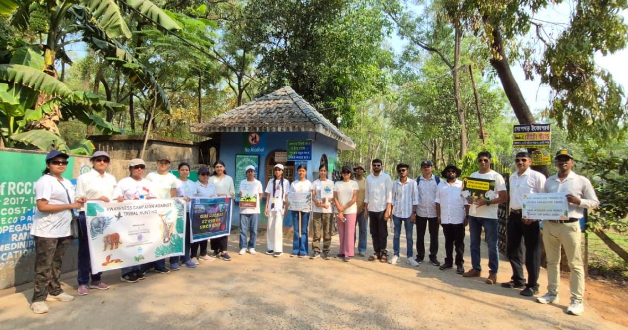 জামশোলে শিকার উৎসবের বিরুদ্ধে বড় সচেতনতা অভিযান, বিদ্যাসাগর বিশ্ববিদ্যালয়-বনদপ্তরের যৌথ উদ্যোগে সাড়া!